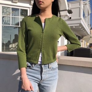 Ralph Lauren Polo Olive Cardigan